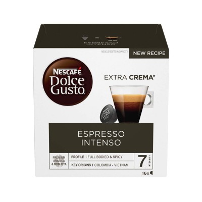 Capsules Nescafé Dolce Gusto Intense Espresso 16 Units