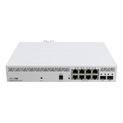 Switch MikroTIk 8 Portas 10/100/1000 Mbps PoE SFP+ White (CSS610-8P-2S+IN)