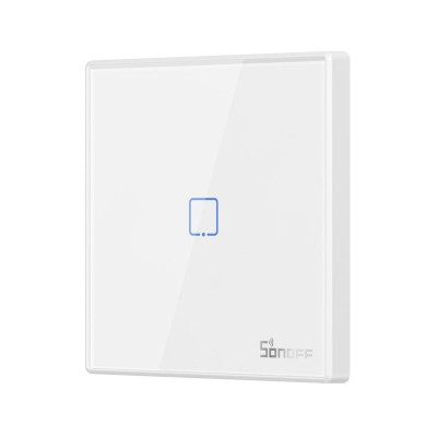 Smart Switch Sonoff T2EU1C-RF Smart RF Touch White