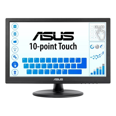 Monitor de pantalla táctil Asus 15'' negro (VT168HR)