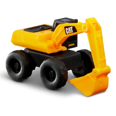 Excavator CAT Small Simple Machine 82242 Yellow