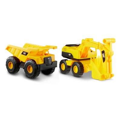 Pack CAT Truck + Excavator 82053 Yellow