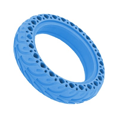 Perforated Compatible Tire Xiaomi Mi Eletric Scooter 8.5" Blue