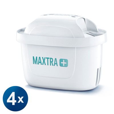 Filtrar Brita Maxtra + Pure Perfomance 4 Unidades Blanco