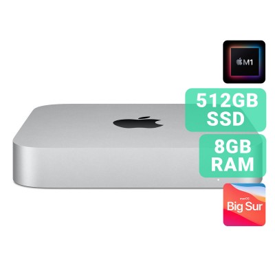 Apple Mac Mini Apple M1 SSD 512GB/8GB Silver (MGNT3Y/A)