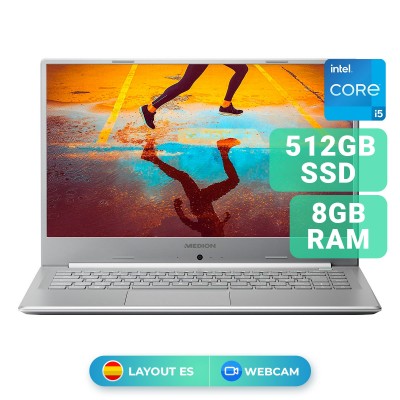 Laptop Medion Akoya S15449 15.6'' i5-1135G7 SSD 512GB/8GB Grey