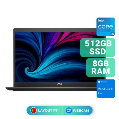 Laptop Dell Latitude 3520 15" i5-1135G7 SSD 512GB/8GB Black