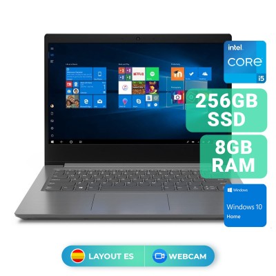Laptop Lenovo V14-IIL 14" i5-1035G1 SSD 256GB/8GB Grey
