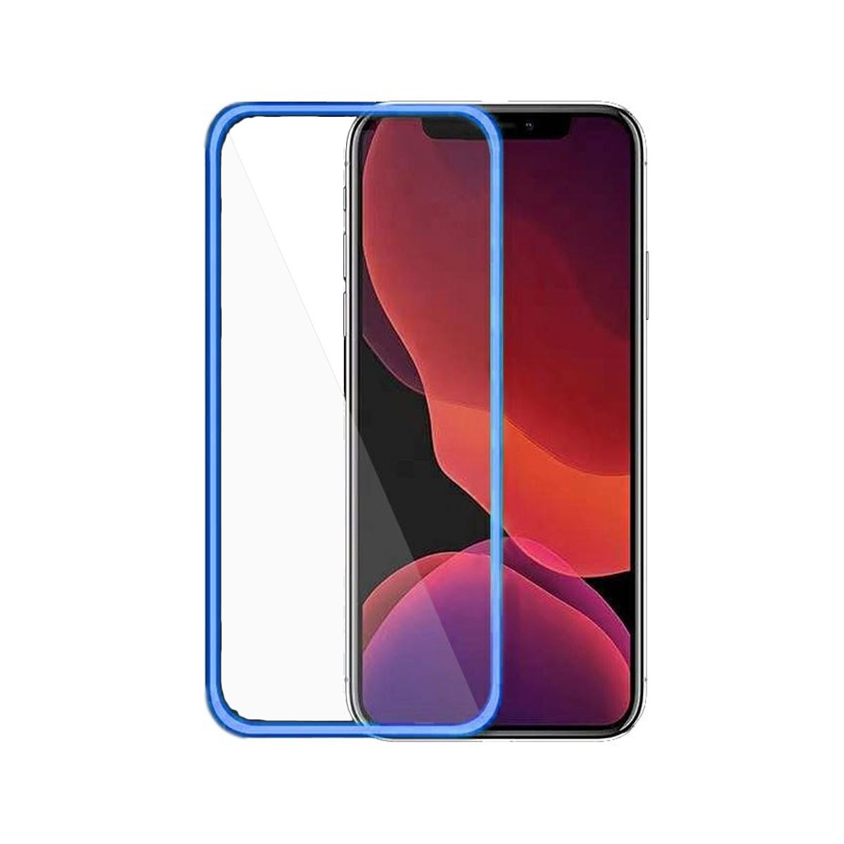 Protector Pantalla Cristal Templado Fluo Apple Iphone 11 Azul