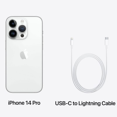 Apple iPhone14pro 256GB シルバー Apple iPhone 14 Pro 256GB Silver Unlocked Renewed Model