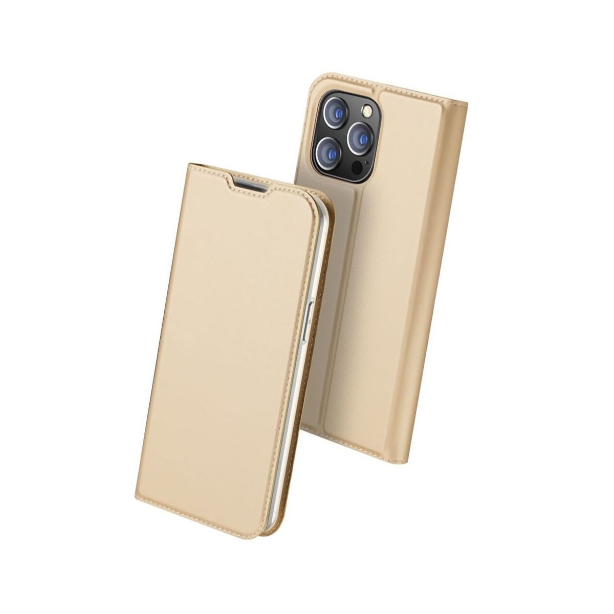 Flip Cover Forcell Premium iPhone 14 Pro Max Gold