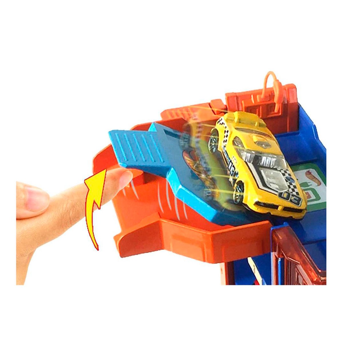 Car Track Hot Wheels City Downtown Car Park