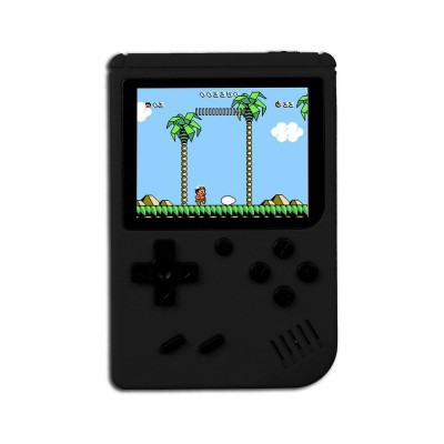 Handheld Console Classic w/400 Games Black Refurbished Grade A+