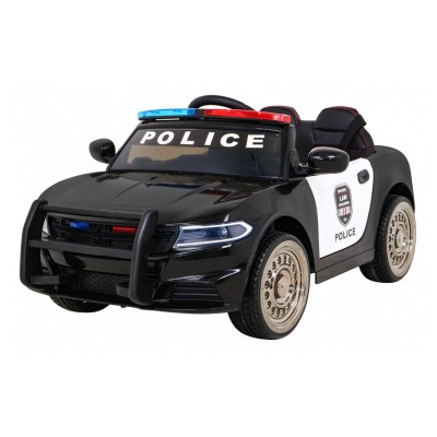 Electric Car Super Police 12V Black