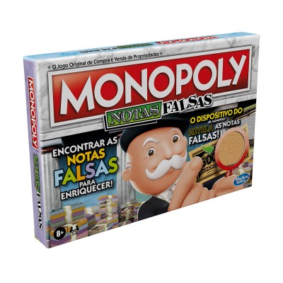 Jogo Monopoly Notas Falsas