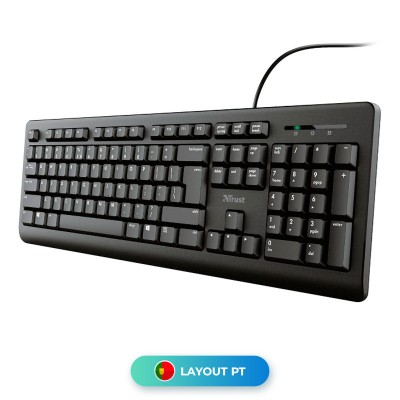 Keyboard Trust Primo USB Black