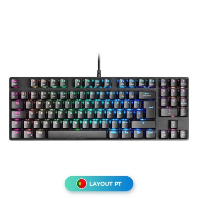 Mechanic keyboard Mars Gaming MKREVO Pro TKL RGB OUTEMU Brown