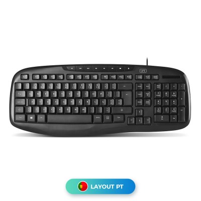 Keyboard 1Life USB kb:flow Black