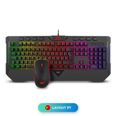 Keyboard + Mouse 1Life Spike Combo RGB Black
