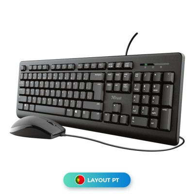 Keyboard + Mouse Trust TKM-250