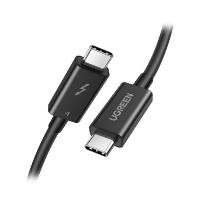Cable Ugreen US501 Thunderbolt 4 USB-C to USB-C 4K 100W 80cm Black