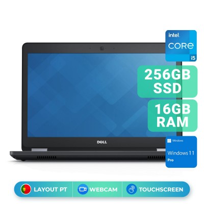 Laptop Dell Latitude E5470 14" i5-6300U SSD 256GB/16GB Refurbished Grade A