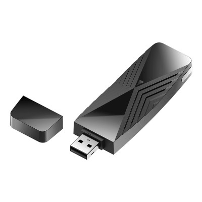 Wi-Fi USB Adapter D-Link DWA-X1850 AX1800 Wi-Fi 6 Black