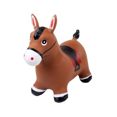 Bouncing Toy Horse Brown