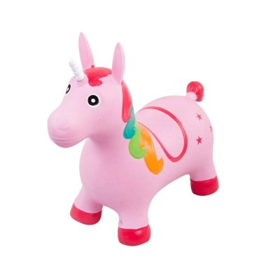 Bouncing Toy Unicorn Pink