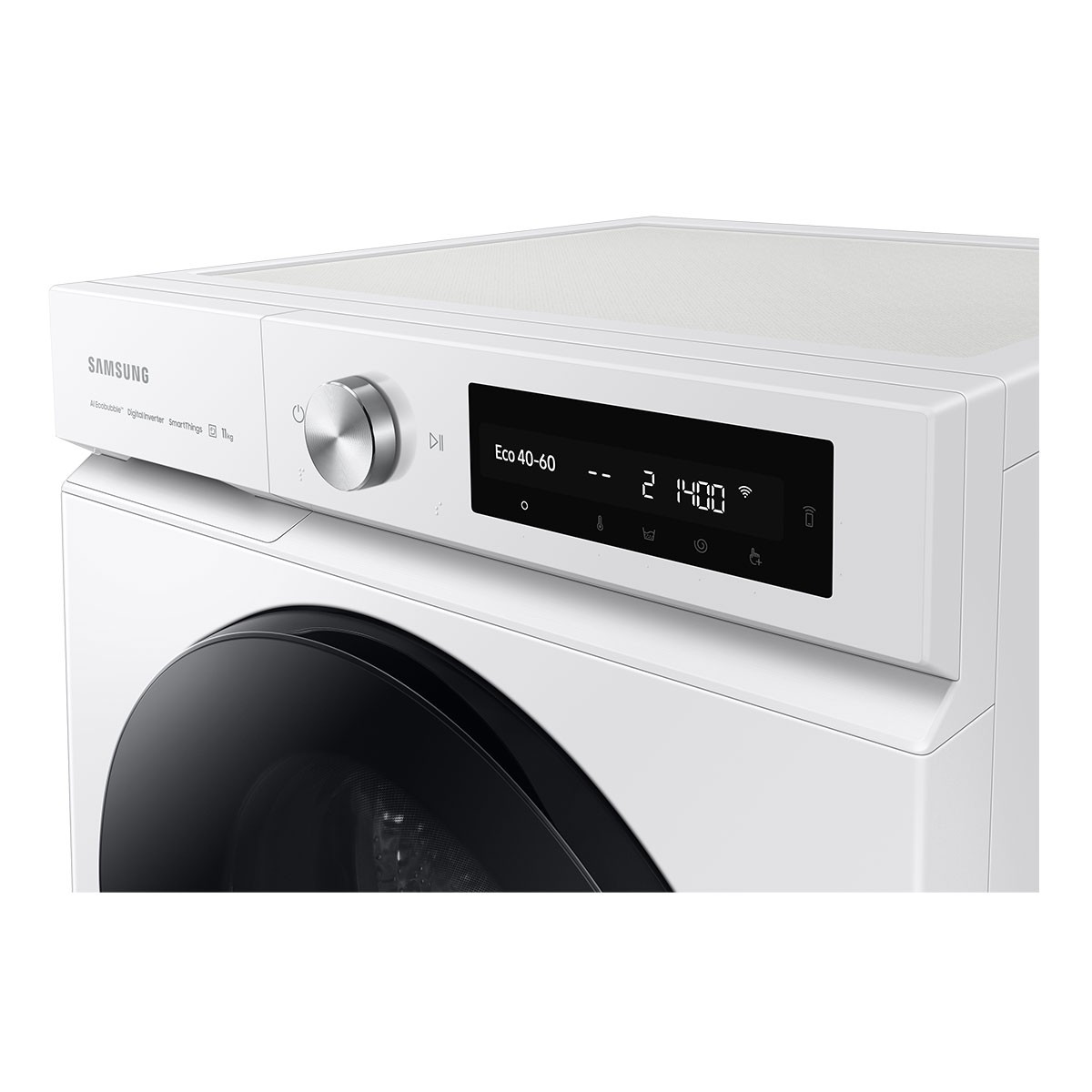 Washing Machine Samsung 11kg 1400RPM White (WW11BB744DGW)