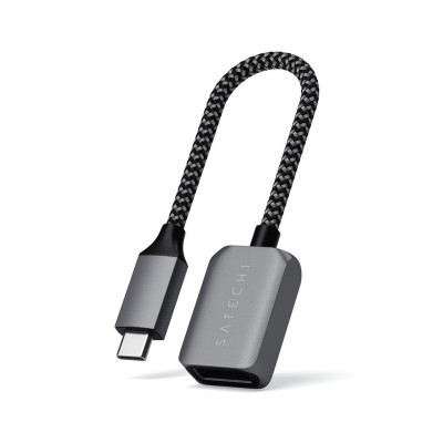 Adapter Cable Satechi USB Tipo-C to USB 3.0 Space Gray