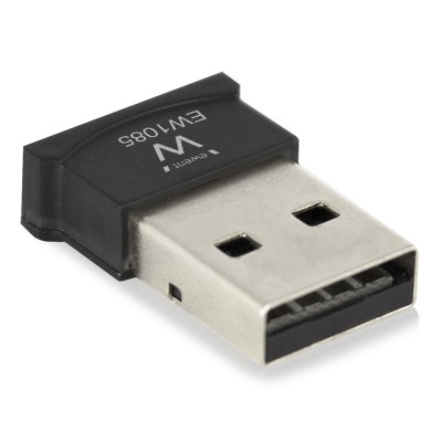USB Bluetooth 4.0 Adapter Ewent EW1085 Class 1 Black