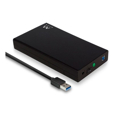 HDD/SSD Enclosure Ewent EW7056 3.5'' USB 3.2 Gen1 Black