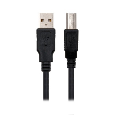 Printer Cable Ewent EW1004 USB-A 2.0 to USB-B 1.8m Black