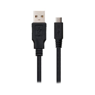 Cable Ewent EW1020 USB-A 2.0 to Micro USB 1.8m Black