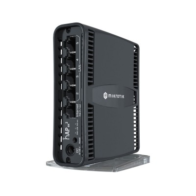 Router MikroTik hAP ax² 2.4GHz/5GHz PoE Black
