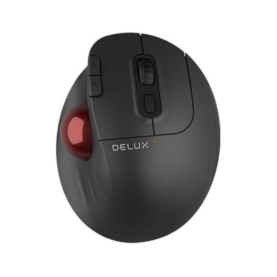 Ergonomic mouse  Delux MT1+ BT Trackball Black