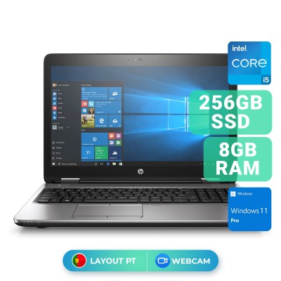 Laptop HP ProBook 650 G3 15" i5-7200U SSD 256GB/8GB Refurbished Grade A