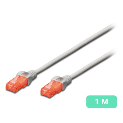 Network cable Ewent IM1010 Patch Cable Cat.6 U/UTP 1m White