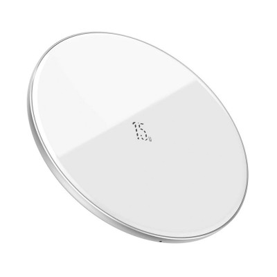 Wireless Charger Baseus Simple Wireless Charger 15W White (WXJK-B02)