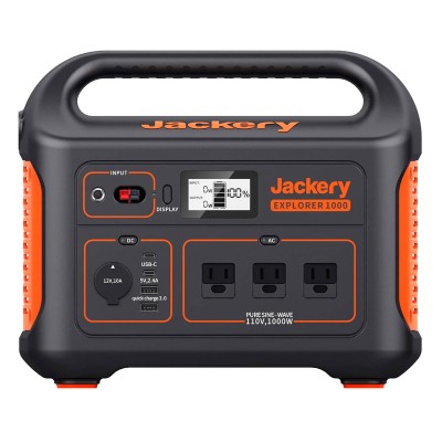 Portable battery Jackery Explorer 1000 1002Wh Black/Orange