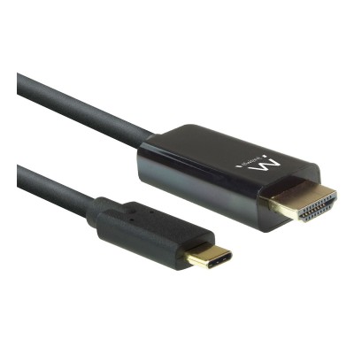 Cable Ewent EW9826 USB-C para Displayport 4K 2m Black