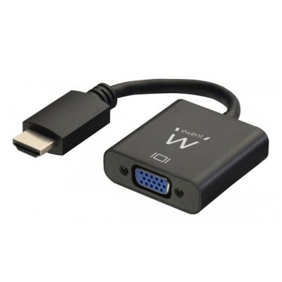 Adapter Ewent HDMI para VGA 15cm Black