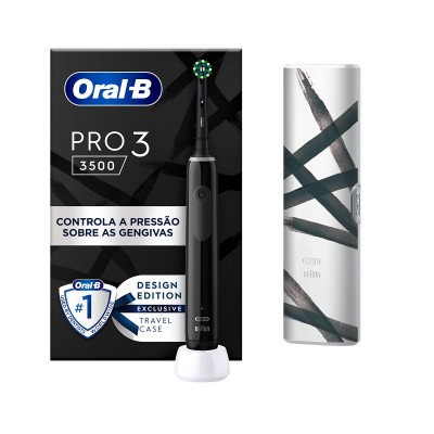 Eletric toothbrush Oral-B Pro 3 3500 Design Edition Black
