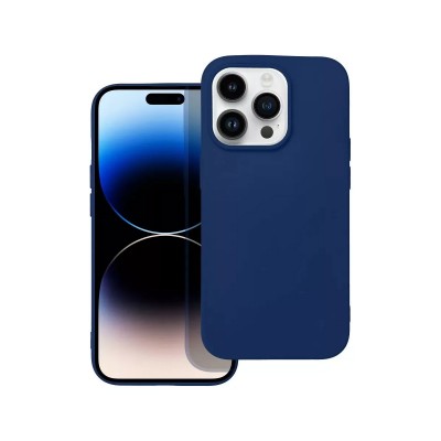 Silicone Cover Iphone 14 Pro Max Dark blue