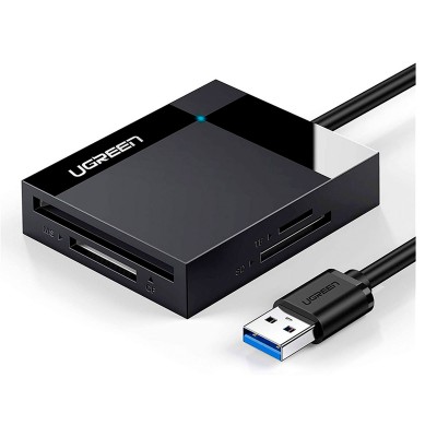 Card reader Ugreen CR125 4 em 1 USB-A Black