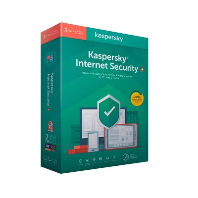 Software Kaspersky Internet Security 2020 MD 5 Utilizadores 1 Ano