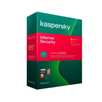 Software Kaspersky Internet Security 2020 2 Utilizadores 1 Ano