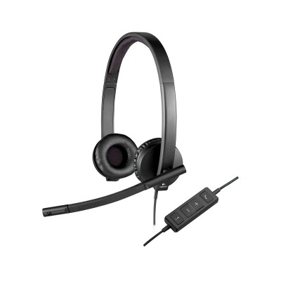 Headset Logitech H570e Black