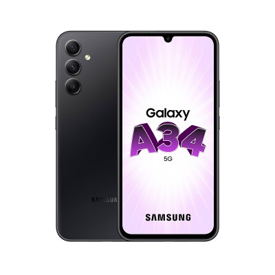 Samsung Galaxy A34 5G 128GB/6GB Dual SIM Black